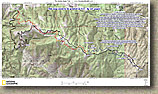 Map of the Golden Eagle Trail