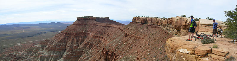 The South Rim near the point